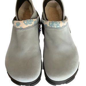 Emu Australia heavy duty leather wool lining slip on loafer shoes clogs size 13